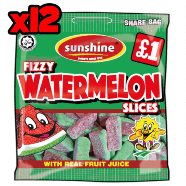 Fizzy Watermelon Slices