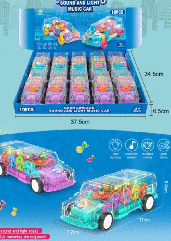 Sound & Light Music Car (1x12)